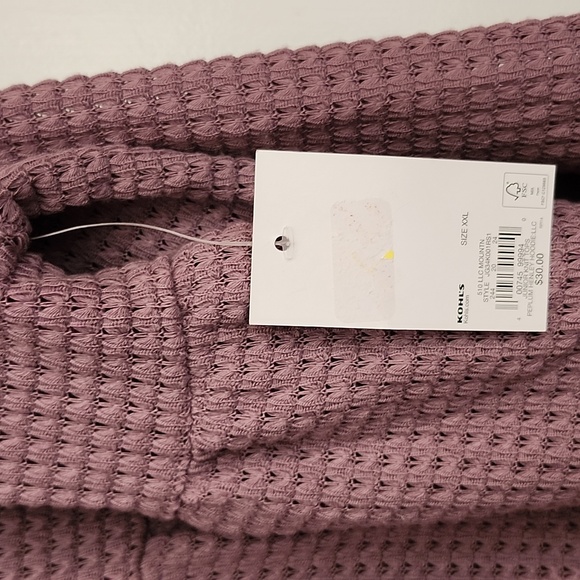 SO® Peplum Henley Hoodie - Picture 7 of 11